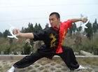 Kung Fu Tai Chi Suit Martial Arts Costume Uniform Dragon Embroidery Kids Adults