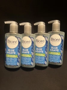 LOT OF 4 - Biore Blue Agave Balancing Pore Cleanser For Combination Skin 5 oz ea - Picture 1 of 2