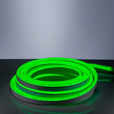 LED Neon Flex Verde 6m Striscia Luminosa Tubo di Luci Spina Esterno IP44 220V Ec - Immagine 1 di 4