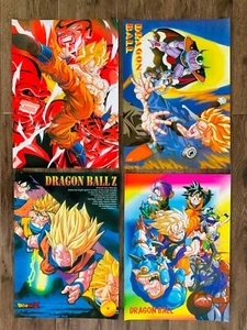 Dragon Ball Z Poster Choose Goku Trunks King Cold Frieza Goten Anime Rare New - Picture 1 of 5