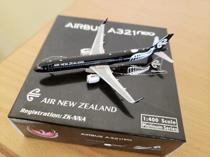Phoenix A321 Neo Air New Zealand ZK-NNA All Black in 1:400 - Picture 1 of 5