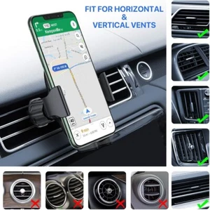 Miracase Phone Holders for Your Car with Metal Hook Clip, Air Vent Cell Phone Ca - Zdjęcie 1 z 5