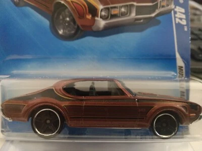 Hot Wheels 2009-082 Muscle Mania Oldsmobile 442 6/10 Pr/5 cobre Foto 1 de 3