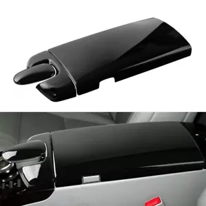 For Benz S-Class W221 2008-2013 Bright Black Console Armrest Box Panel Cover - Bild 1 von 6