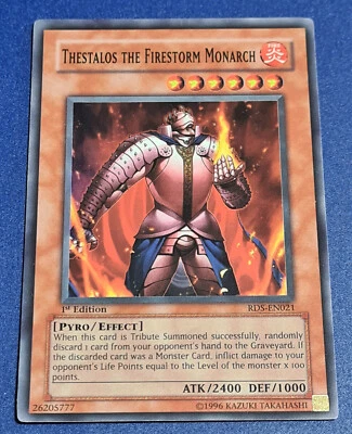 Thestalos the Firestorm Monarch # RDS-EN021 1.Edition Super Rare Rise of Destiny - Bild 1 von 4