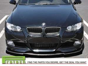 07-13 BMW E92 E93 2Dr M-Tech M Sport Universal Front Bumper Lip Carbon Fiber - Foto 1 di 3