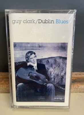 Guy Clark Dublin Blues 1995 Asylum RARE SEALED NOS CASSETTE - Image 1 of 4