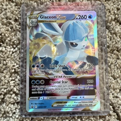Glaceon VSTAR SWSH197 SWSH: Sword & Shield Promo Cards Holo - Image 1 of 2