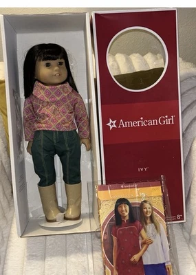 NIB American Girl: 18" Doll Ivy Ling (Asian) & Book *RETIRED* Sealed! - Image 1 of 2