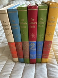 Vintage Set Of Six (6) Children’s Classic Books Published In The 60s - Heidi Etc - Picture 1 of 20