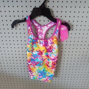 SPEEDO GIRLS SWIM TOP SIZE 7 NEW - Picture 1 of 1