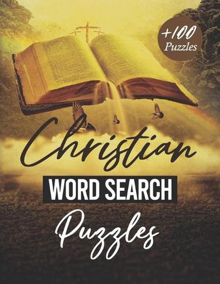 Christian Word Search: Christian Word Search Puzzles: Find the Words: A Large Pr - Image 1 of 1