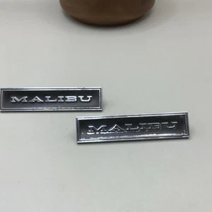 7793368 Cool GM "MALIBU" Door Panel Emblems 1970 Chevelle SS 454 and Malibu - Picture 1 of 6