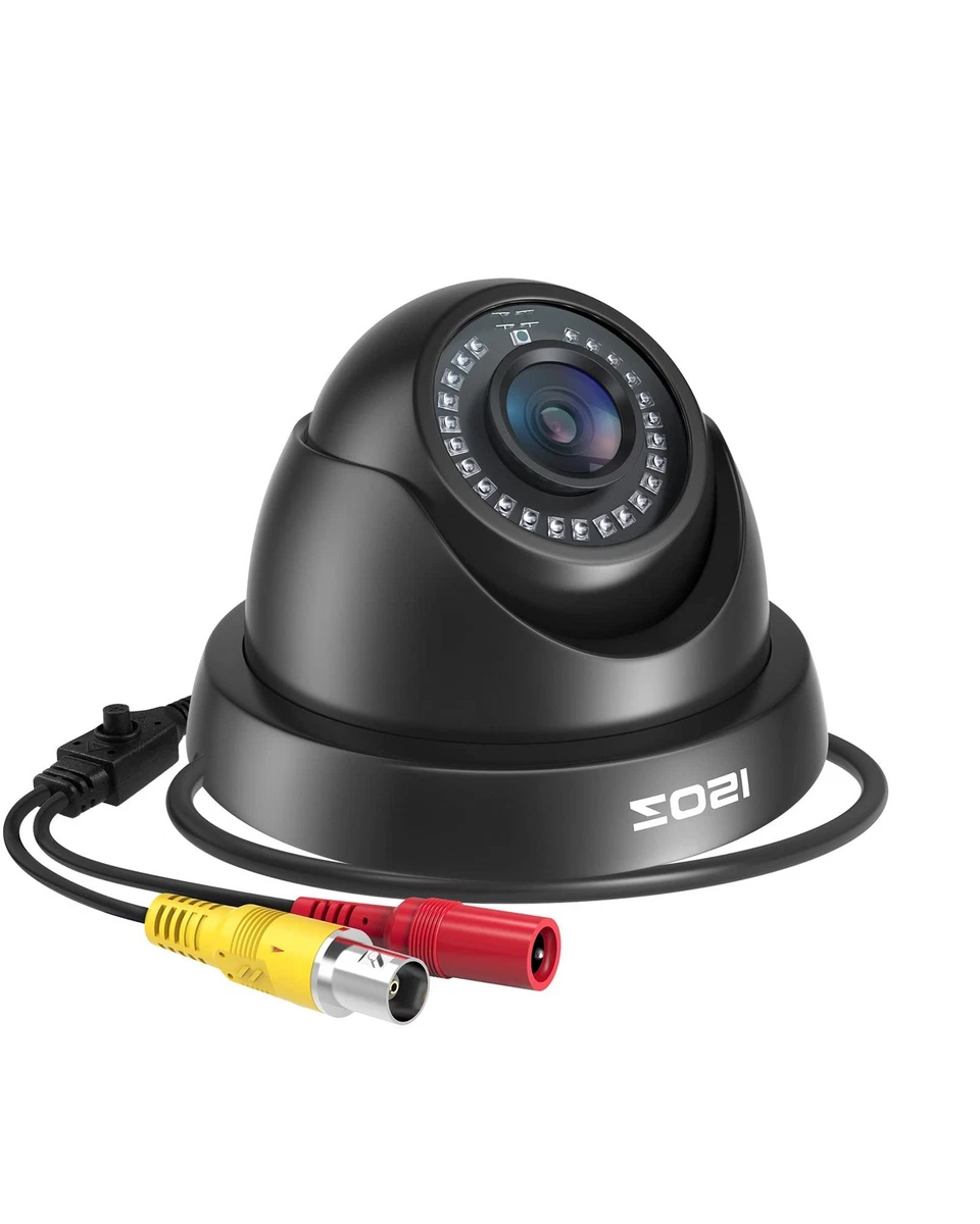 ZOSI 4 Pack 1080p HD Outdoor Dome Security Cameras - 80ft Night Vision, Motion Detection, Weatherproof