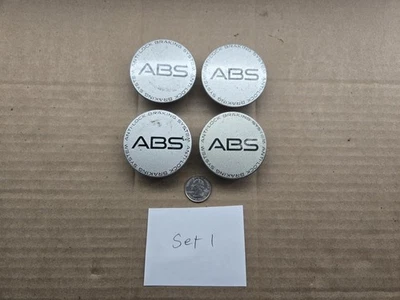 Pontiac OEM 1995-2008 Grand Am Grand Prix Set Tapa Central Plateada Cubierta 10207641 Foto 1 de 4