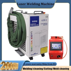 Saldatrice laser KWT 2000W taglio metallo saldatura cucitura macchina pulizia laser ruggine - Foto 1 di 15