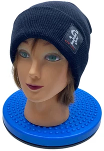 GBT New York Gorro Negro con Parche Logo [Hecho en USA] - Imagen 1 de 8