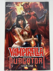 Vampirella vs. Purgatori #1 Derrick Chew Ray Fawkes Dynamite 2021 NM Horror - Picture 1 of 6