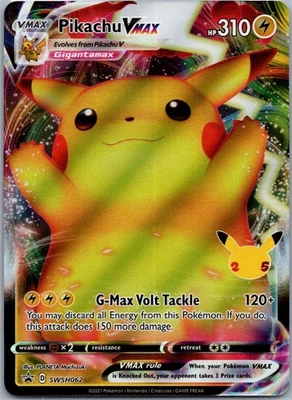 Black Star Promo Pikachu VMAX SWSH062 Promo SWSH: Sword & Shield Promo Cards - Image 1 of 2