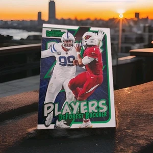 2022 Panini Contenders Power Players DeForest Buckner PWR-DBU Green Colts - Bild 1 von 2