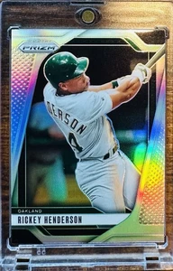 Rickey Henderson Silver Prizm 2025 Panini Prizm #230 - Oakland Athletics - Picture 1 of 2