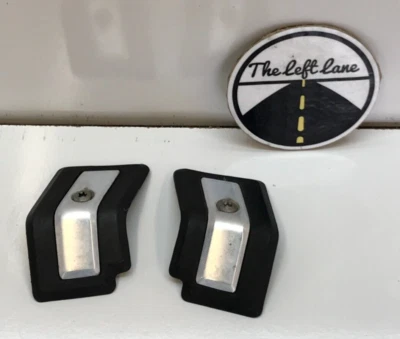 Volvo 240 245 Wagon 1985-1993 piezas de acento de moldura cromada trasera tapa riel de techo OEM Foto 1 de 4