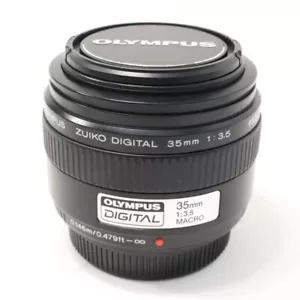 Olympus Zuiko Digital 35mm F/3.5 Macro para lente de cuatro tercios de JAPÓN ... - Imagen 1 de 3