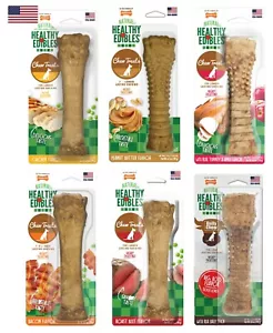 Nylabone Healthy Edibles All-Natural Long Lasting Dog Chew Treats - Picture 1 of 13