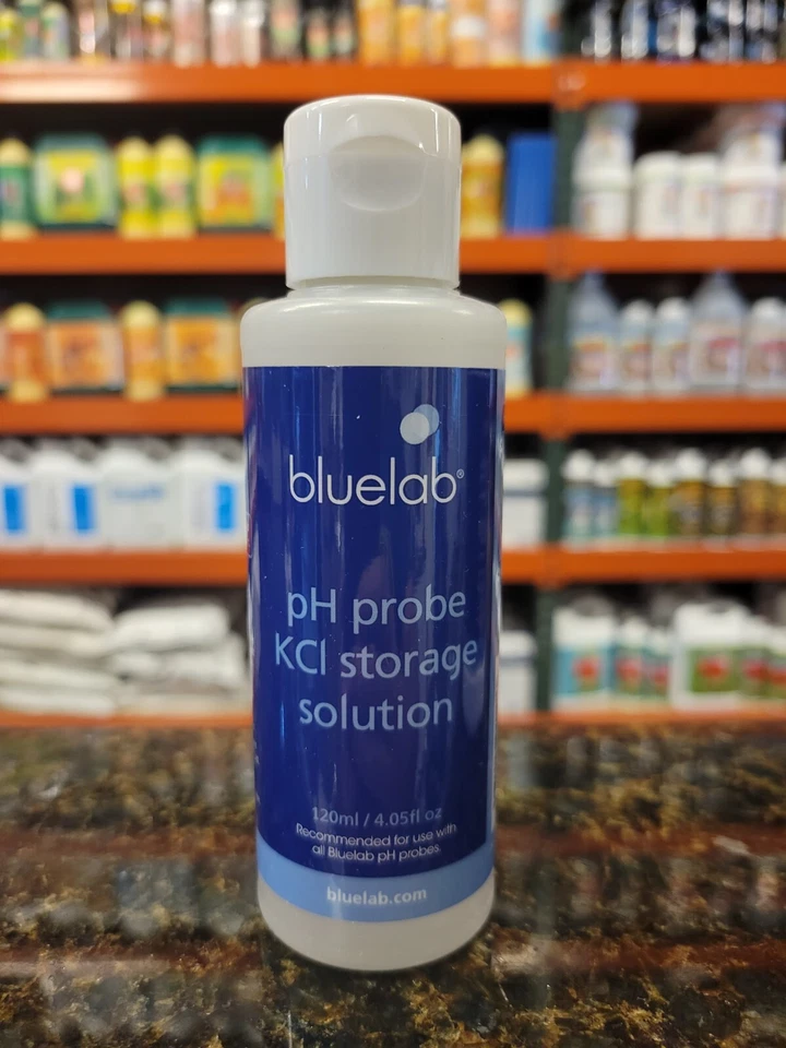 Solución de almacenamiento Bluelab 120 ml sonda de pH KCl Foto 1 de 1