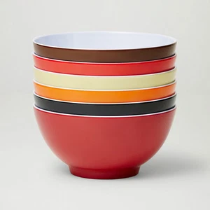 Barel Melamine 15cm Bowl (Set of 6) Vintage - Picnic Bowl, Breakfast Bowl - Picture 1 of 7