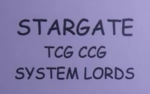 STARGATE SYSTEM LORDS TCG CCG MISSION CARD Gather Intelligence 181 - Bild 1 von 1