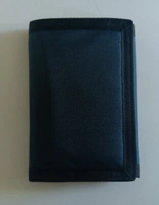 Men's Buxton Nylon Exterior ID Trifold Wallet, Navy - Picture 1 of 4