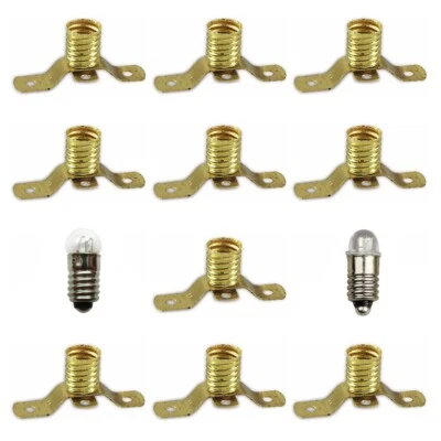 Montatura E5,5 lampadine LED lampadine illuminazione 10 pezzi S014 - Immagine 1 di 4