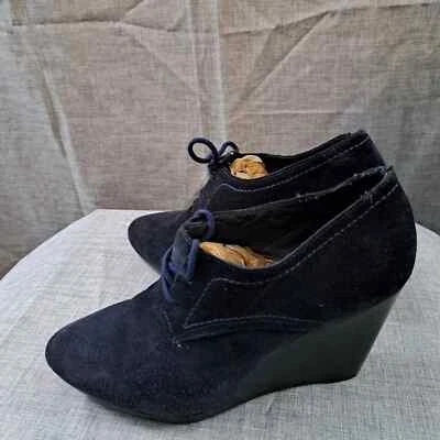 Jack Rogers Suede Wedge Heels Sz 8M Woman - Image 1 of 4