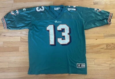 Camiseta deportiva vintage Starter Dan Marino #13 de los Miami Dolphins NFL para hombre talla XXL/54 Foto 1 de 4
