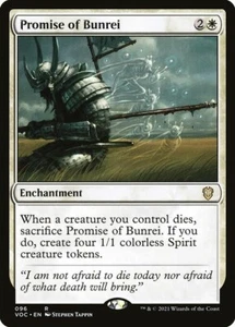 MTG - PROMISE OF BUNREI - Crimson Vow Commander (R) - Picture 1 of 2