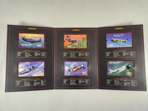Ghosts Fighter Planes Of WWII 6ct. Phone Card Set Series A ~Limited to 1600 Sets - Picture 1 of 11