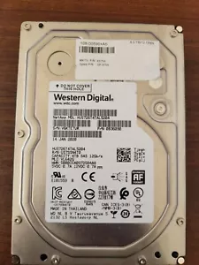 WD / HITACHI 4TB SAS 12Gbps ENTERPRISE GRADE HARD DRIVE MODEL: HUS26T4T4AL5204 - Picture 1 of 4
