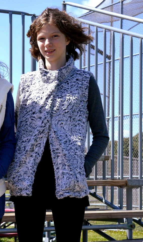 GIRLS Ragdoll & Rockets Fur Vest - Image 1 of 1