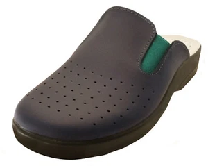 CIABATTA SANITARIA E.PERSONALI DA UOMO IN PELLE ART. 604U - Picture 1 of 5