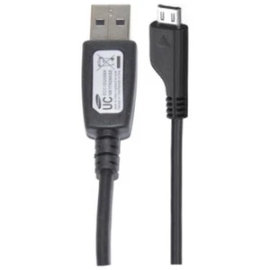 SAMSUNG CAVO ORIGINALE ECC1DU0BBK 0,75M MICROUSB NERO PER S3 NEO I9301 S4 I9500 - Foto 1 di 2
