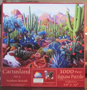 KAKTUSLAND VON STEPHEN MORATH - vollständig - SUNSOUT PUZZLE - Bild 1 von 2