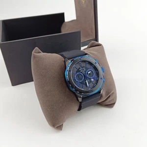 Reloj de cuarzo Bulova Marine Star 98B308 para hombre esfera azul 44 mm correa de goma negra - Imagen 1 de 13