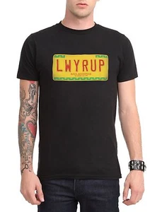 Better Call Saul! Breaking Bad LAWYER UP LWYRUP LICENSE PLATE T-Shirt Licensed - Picture 1 of 1