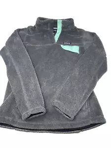 Patagonia Re-Tool Snap-T Fleece Pullover Sweater Gray Teal Women's Medium grey - Picture 1 of 6