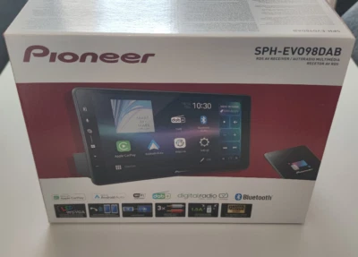 Pioneer SPH-EVO98DAB-UNI 1  1Din  9 Zoll Monitor Touch Neu von More dB Car Audio - Bild 1 von 4