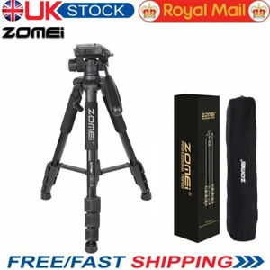 Zomei Q111 Professional Heavy Duty Aluminium Tripod&Pan Head for DSLR Camera UK - Picture 1 of 9