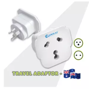 NEW Travel Adapter Power Adaptor India South Africa Socket to Plug Australia NZ - Bild 1 von 5