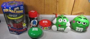 6-teiliges Set M&M's M&M Mars Süßigkeitenglas Spender Isolierbehälter (s) KOSTENLOSER VERSAND! - Bild 1 von 18