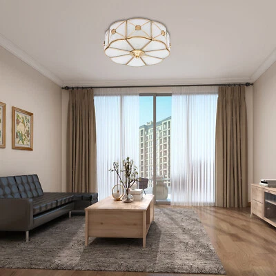 Lámpara colgante de techo moderna lámpara LED en forma de flor nueva Foto 1 de 4